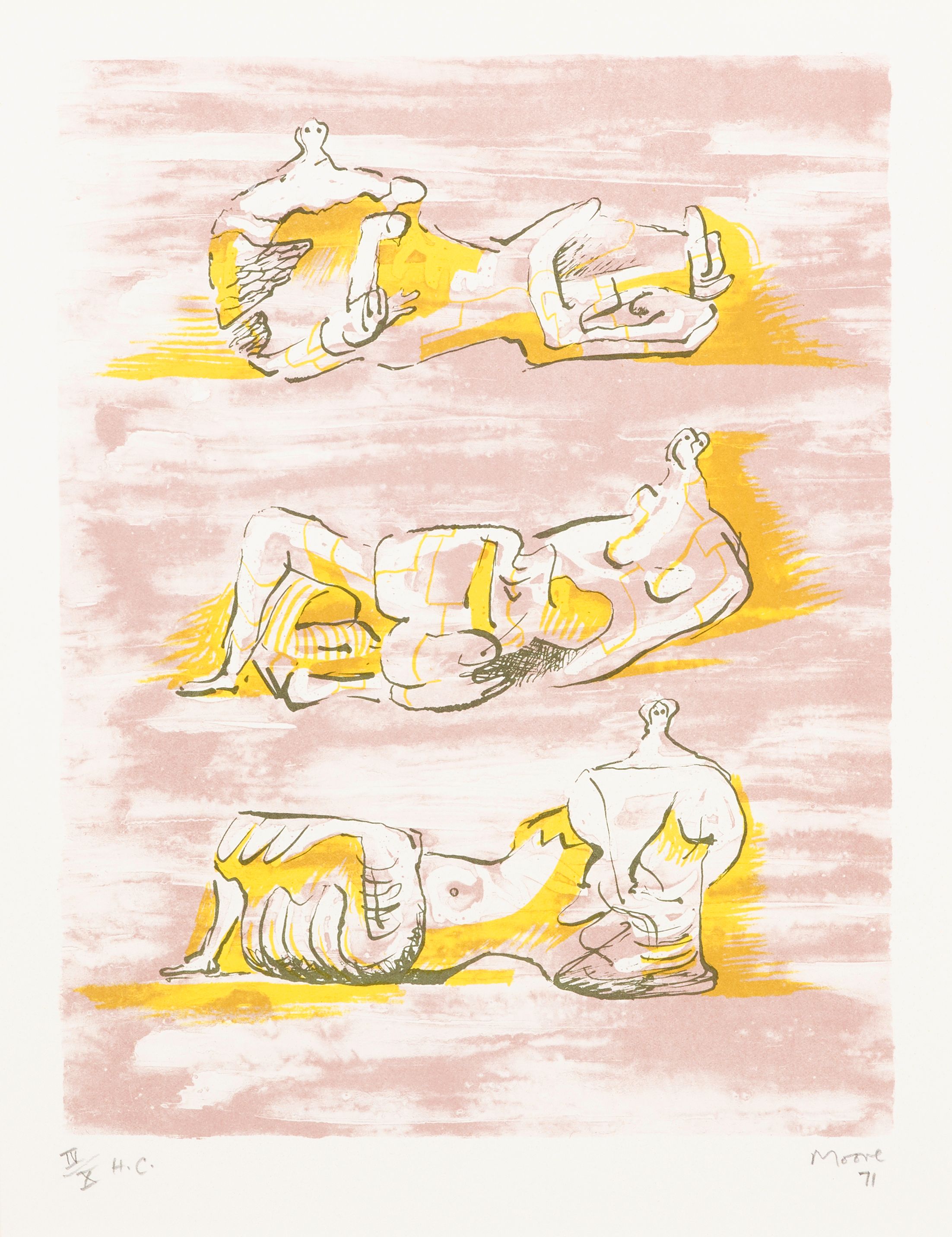 Three Reclining Figures
