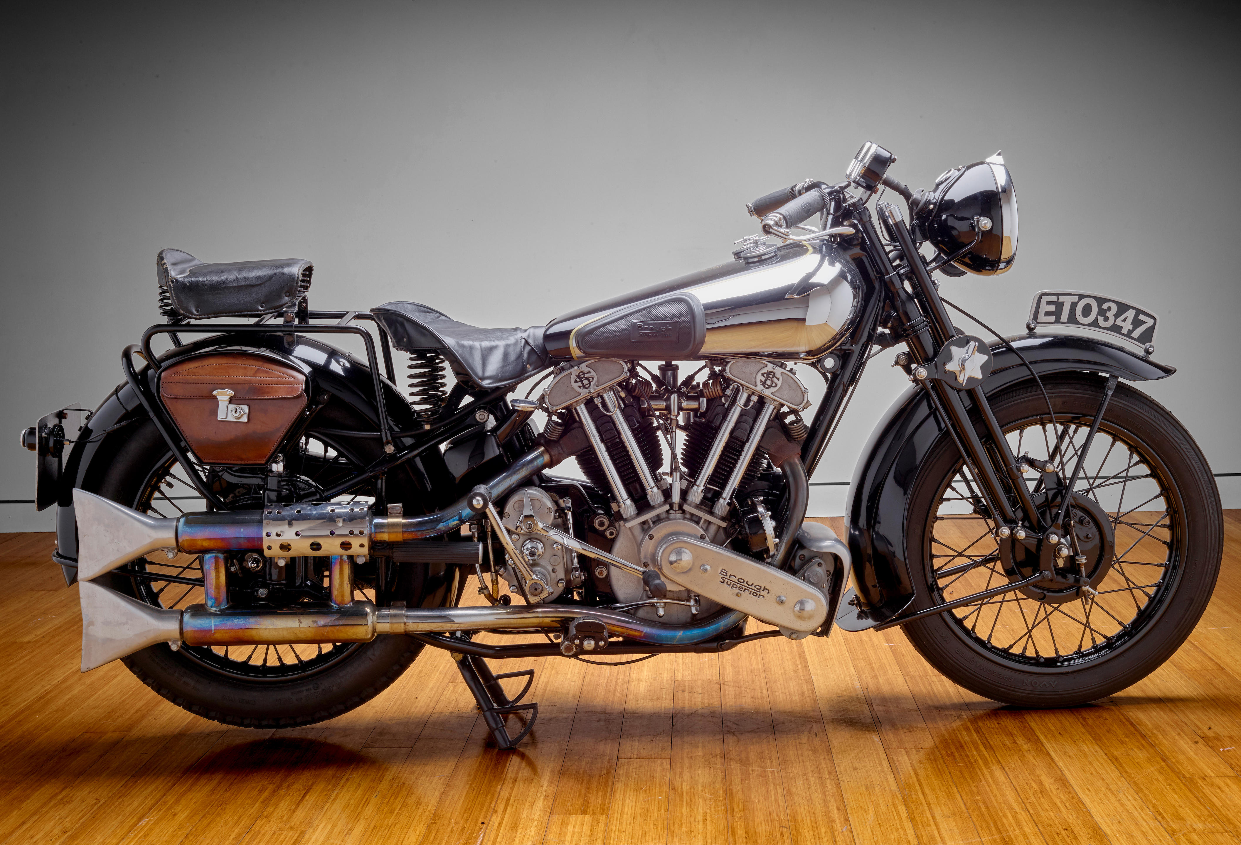 1938 Brough Superior ss80 de Luxe