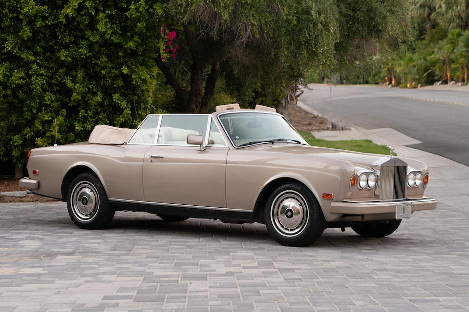 Bonhams 1990 Rolls Royce Corniche Iiivin Scazd02dxlcx30164