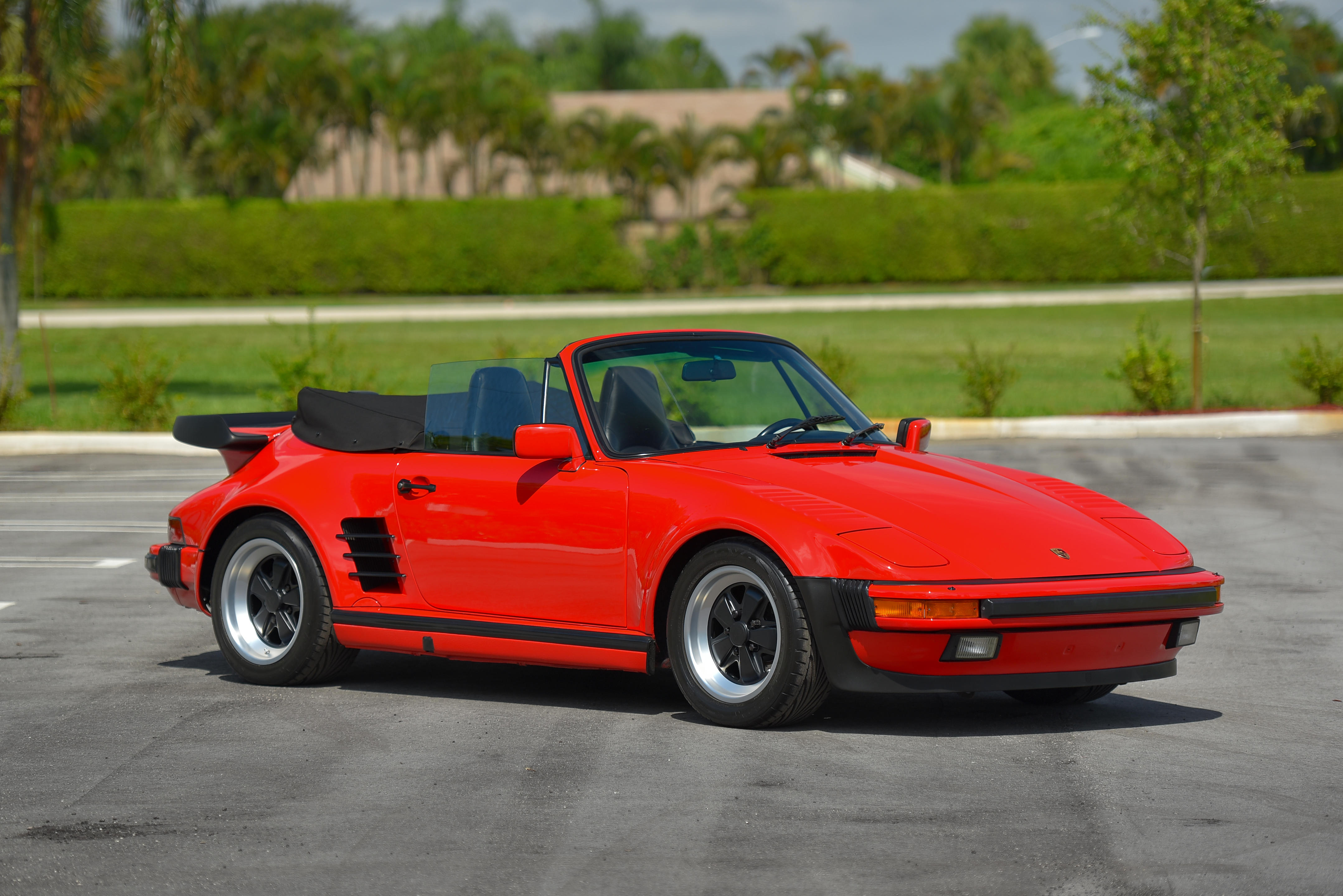 1987 Porsche 930 Turbo Slant Nose Cabriolet auctions & price archive