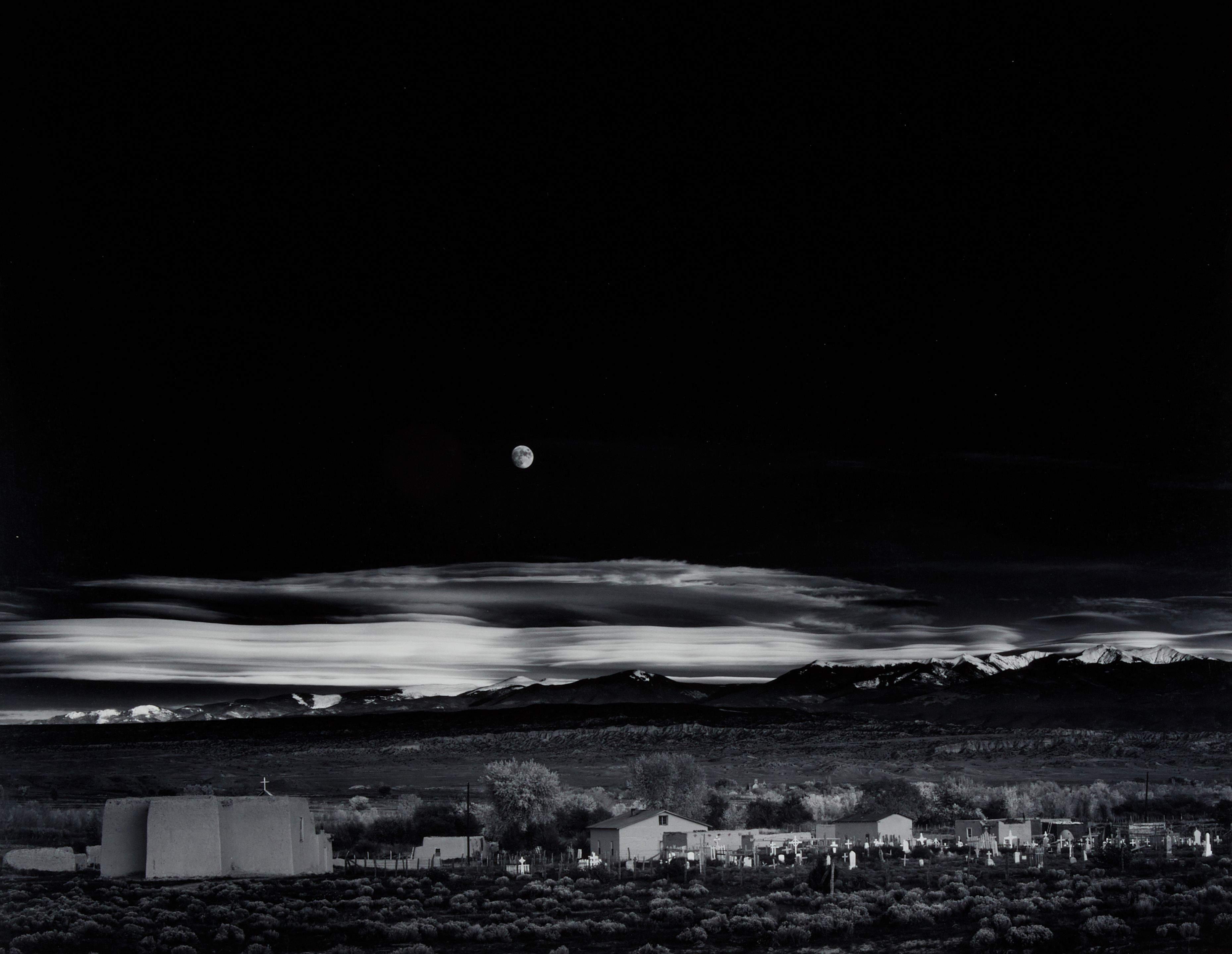 Moonrise, Hernandez, New Mexico