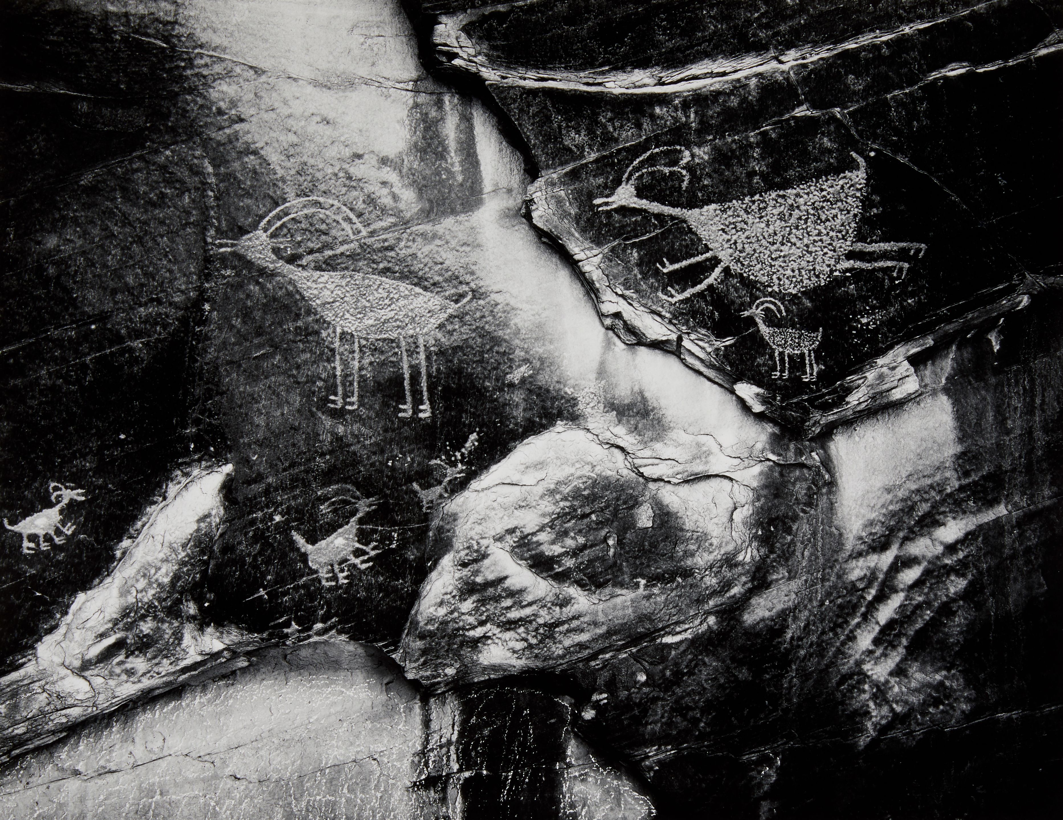 Petroglyphs, Monument Valley, Utah, from Portfolio V