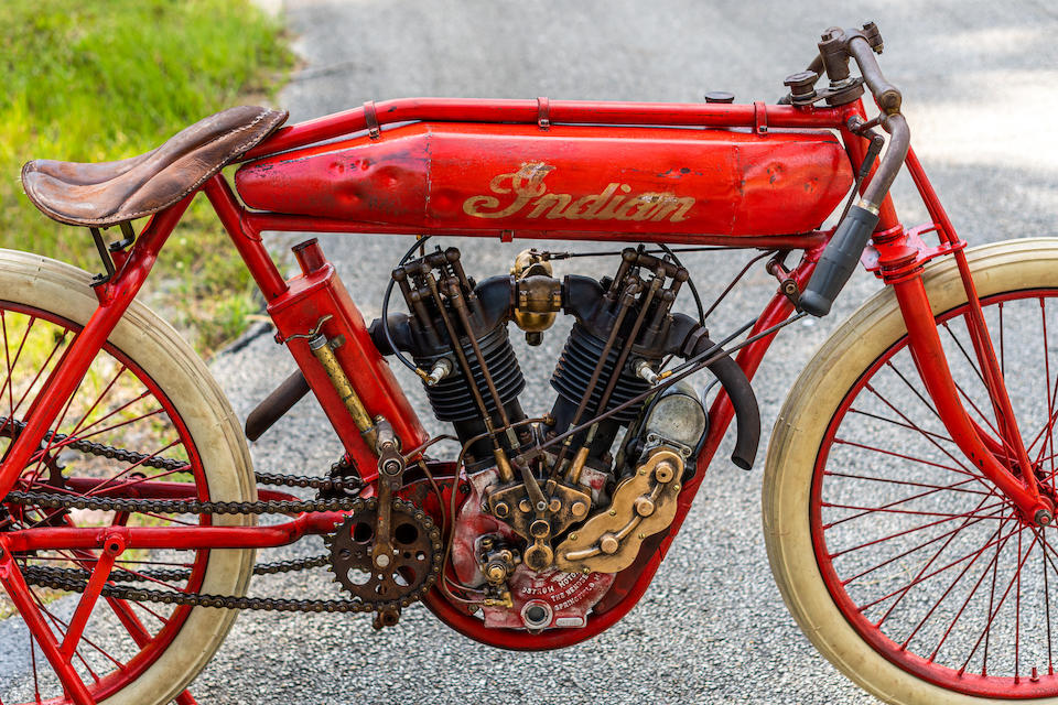 Bonhams : 1914 Indian 7hp Board Track Racing Motorcycle Replica Engine ...