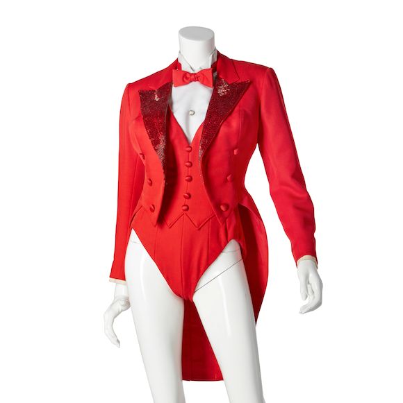 Bonhams A Mitzi Gaynor top hat and tails designed by Bob Mackie