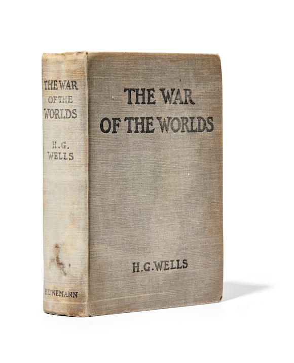 Bonhams : WELLS, H.G. 1866-1946. The War of the Worlds. London William ...