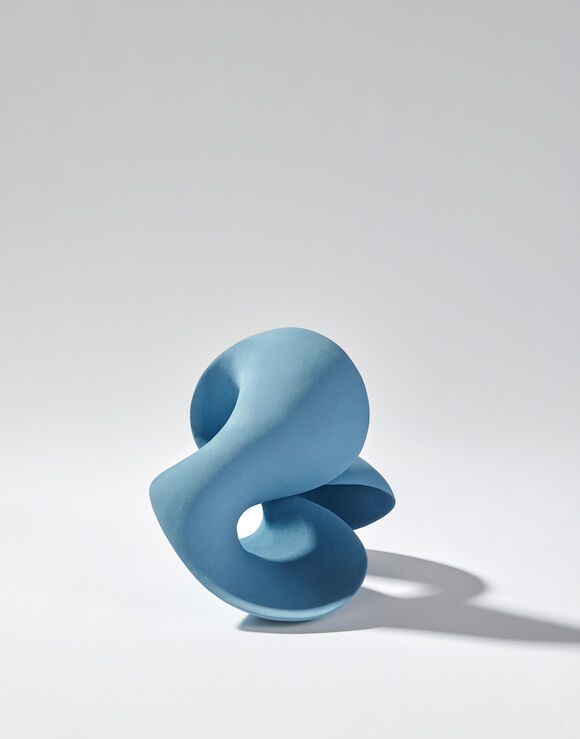Bonhams : Merete Rasmussen (born 1974) Blue Twisted Form2010ceramic ...