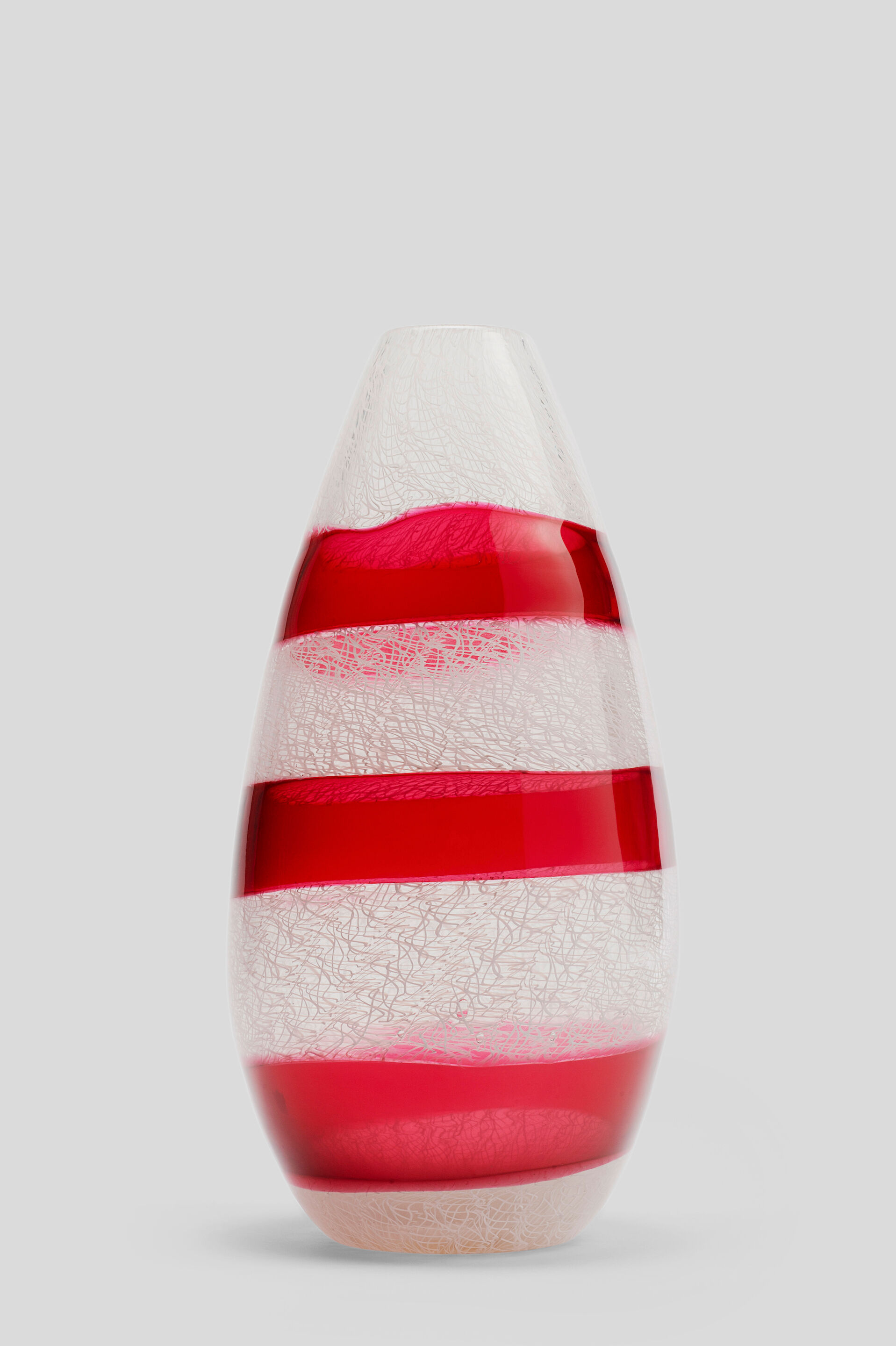Archimede Seguso (1909-1990) Merletto Vase 1953for Vetreria Arch