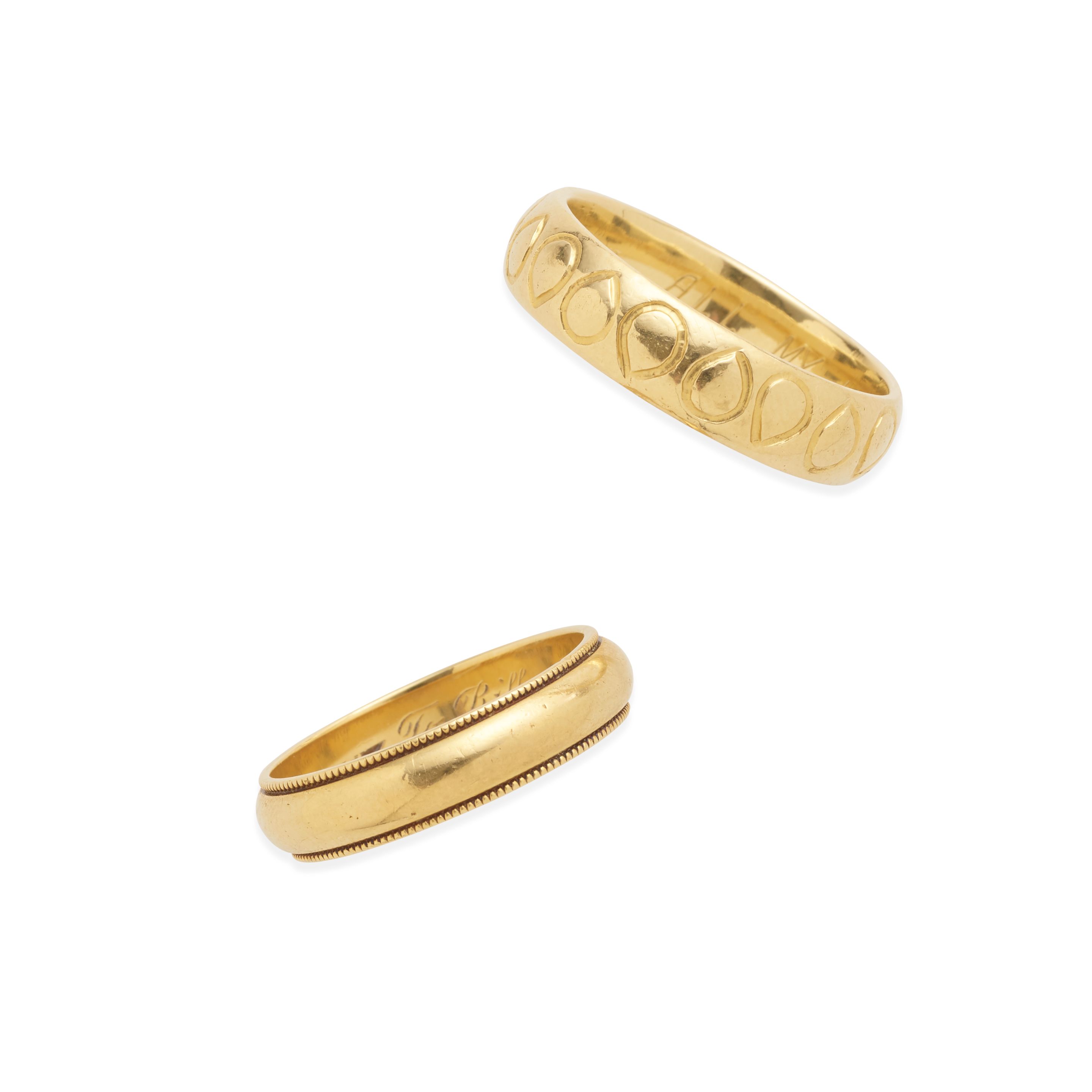Two gold bands