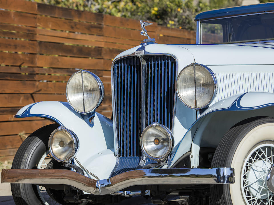 Bonhams 1931 Auburn Model 8 98 Cabrioletchassis No Gu100cbengine No Gu100cb