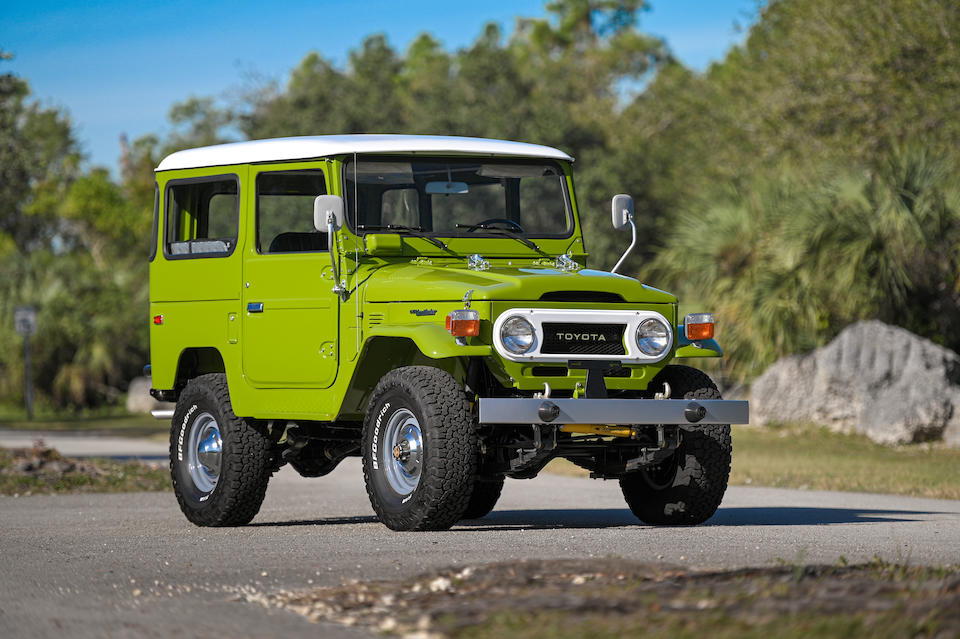 Bonhams 1976 Toyota Land Cruiser Fj 40chassis No Fj40