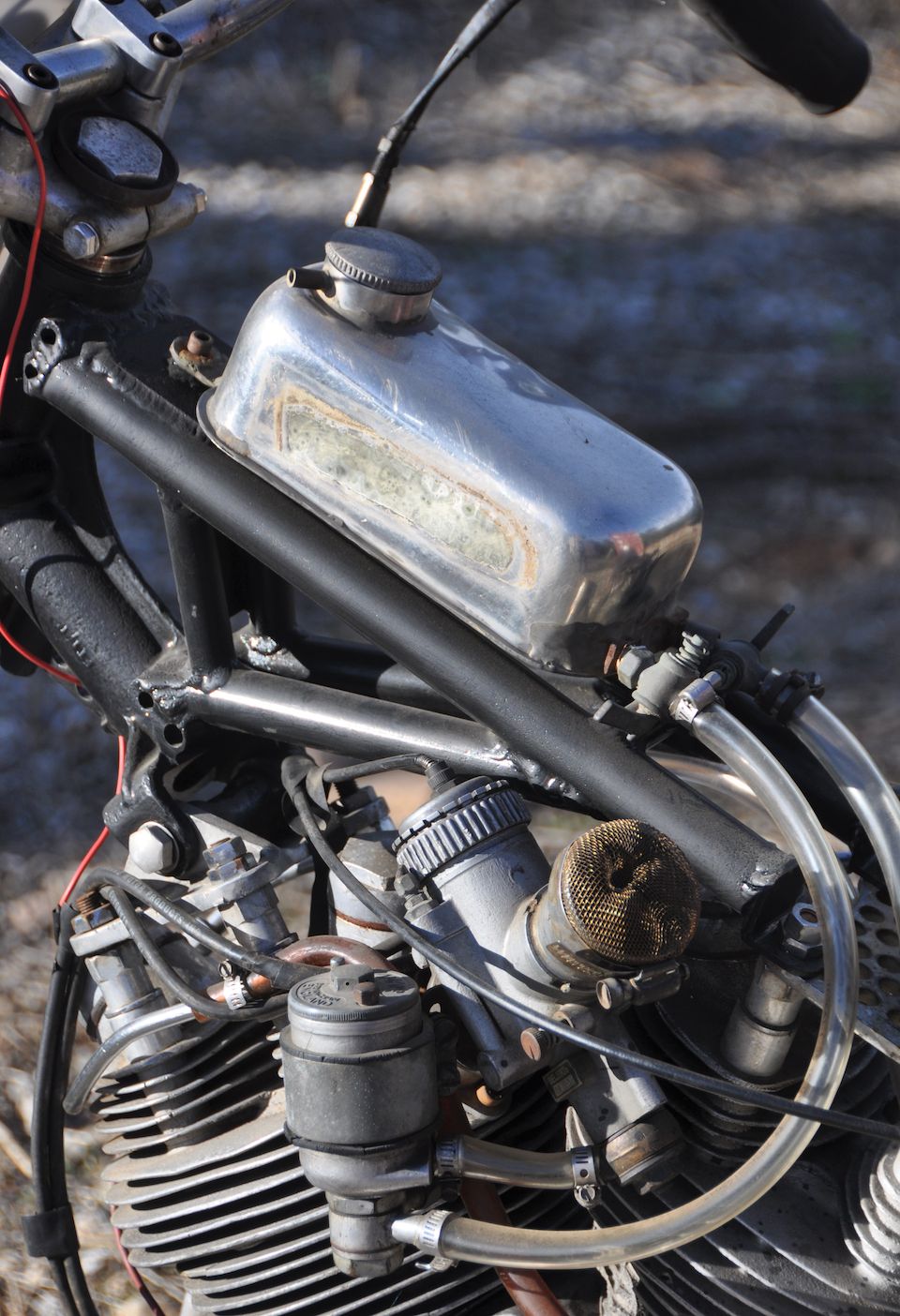 750cc rapide series-b hill climb racing motorcycle frame no