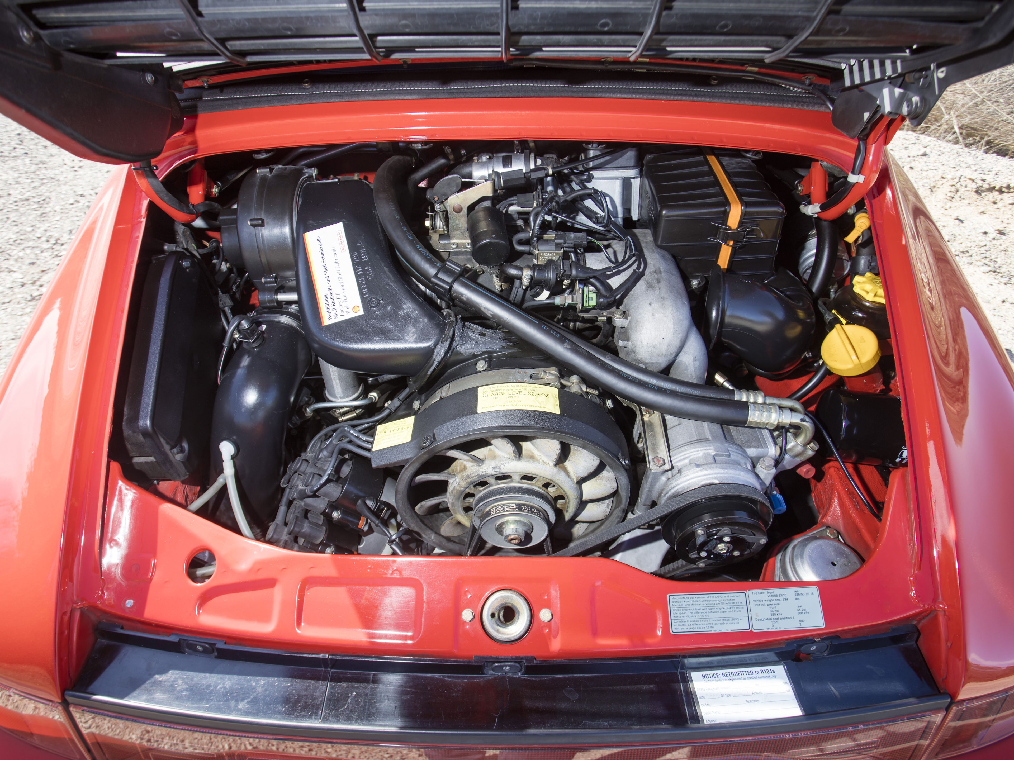 Bonhams Cars : 1991 Porsche 911 Carrera 4 Cabriolet VIN. WP0CB2969MS460083  Engine no. 62M00677