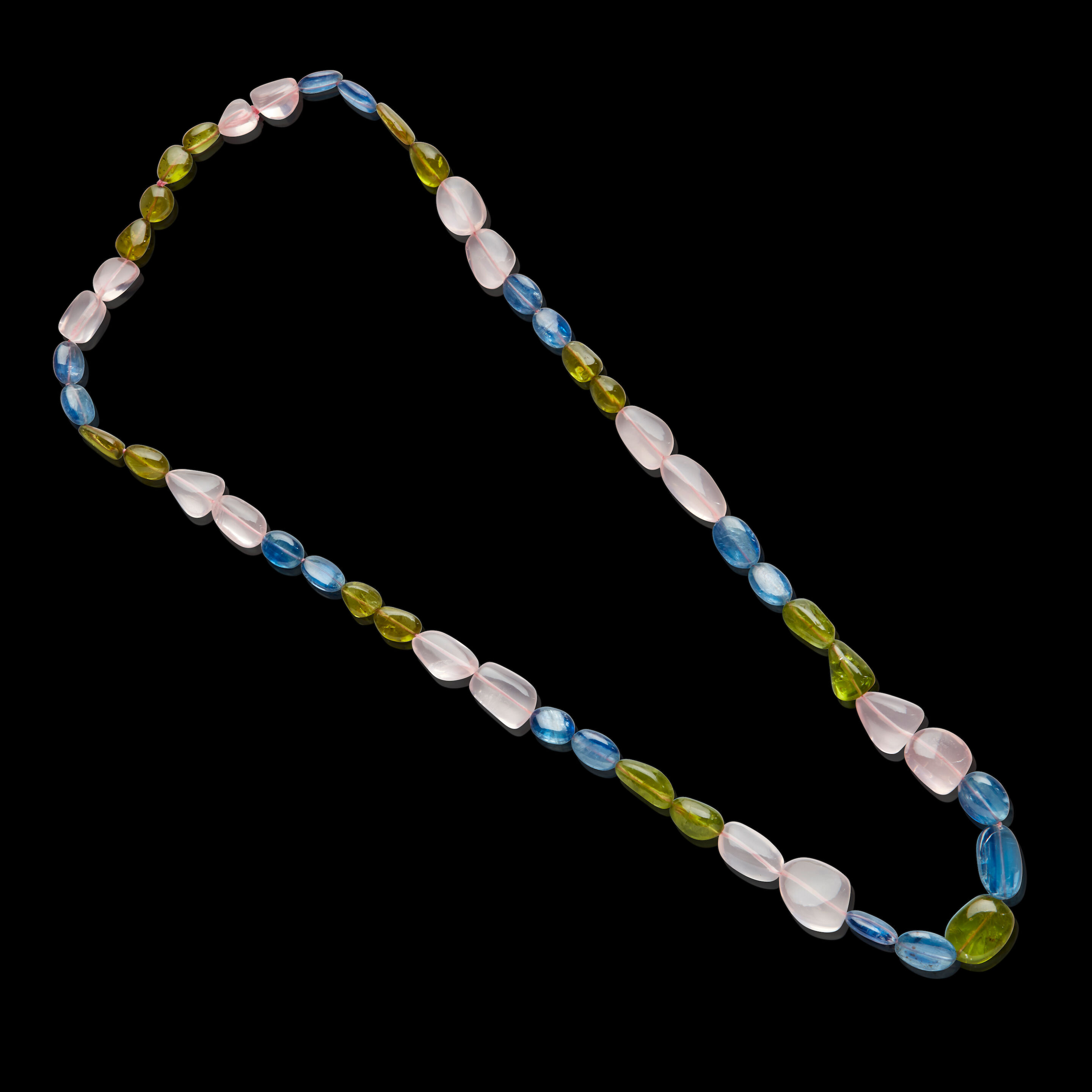 Bonhams Multigemstone Bead Necklace