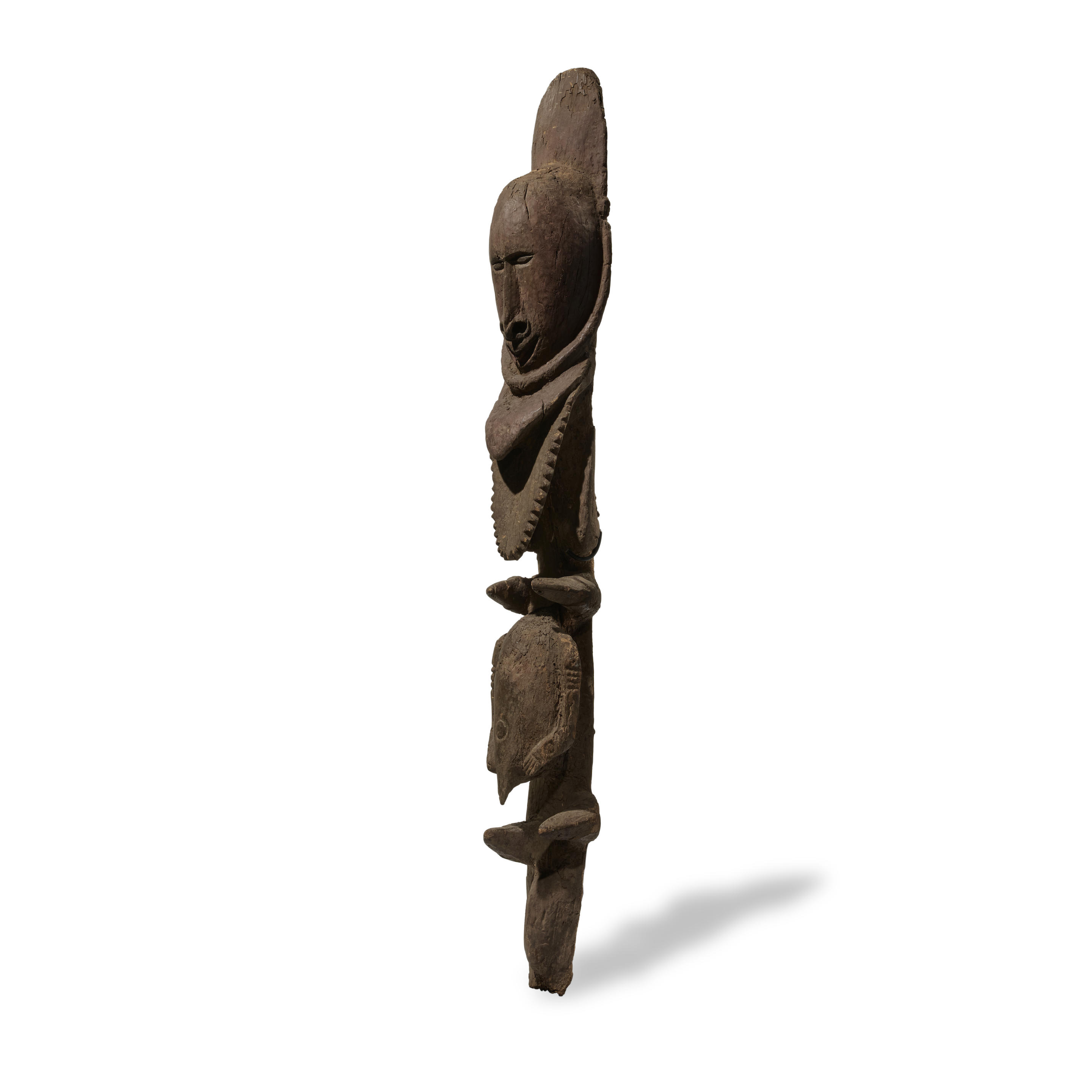 Bonhams : Ritual Shark Hook, Rennell Islands, Polynesian Outliers