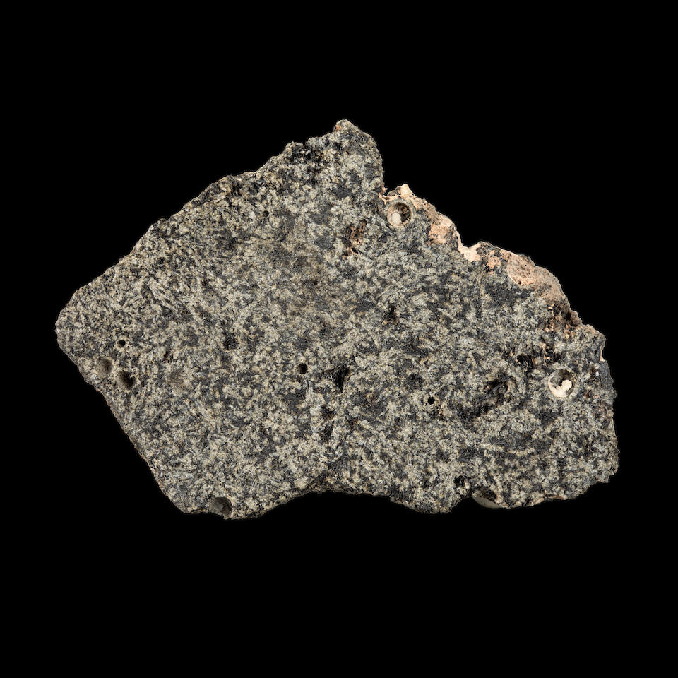 Bonhams : D'Orbigny, an Angrite Meteorite – Complete Polished Slice