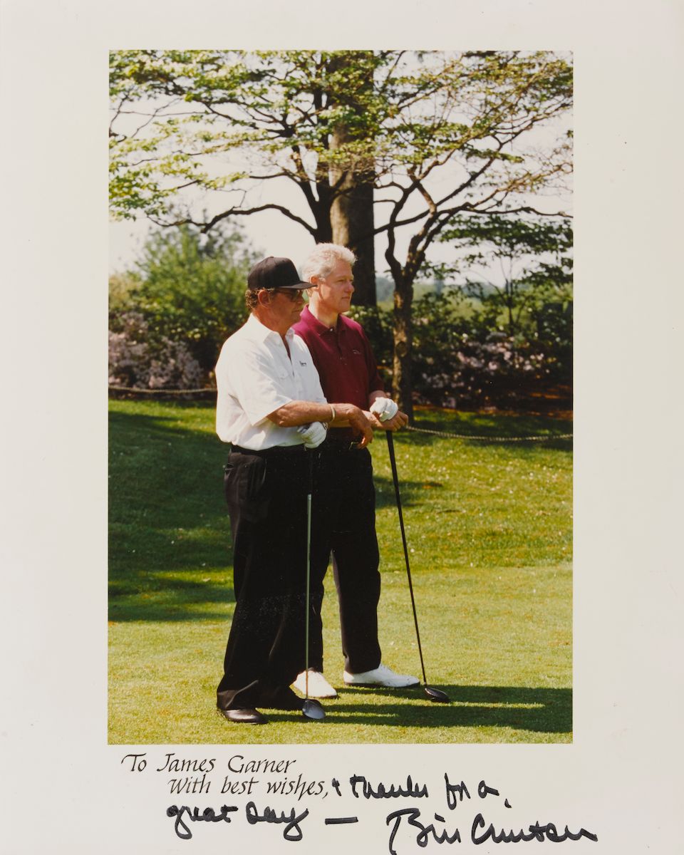 Bonhams A James Garner Peace Missile Golf Club gifted to him by