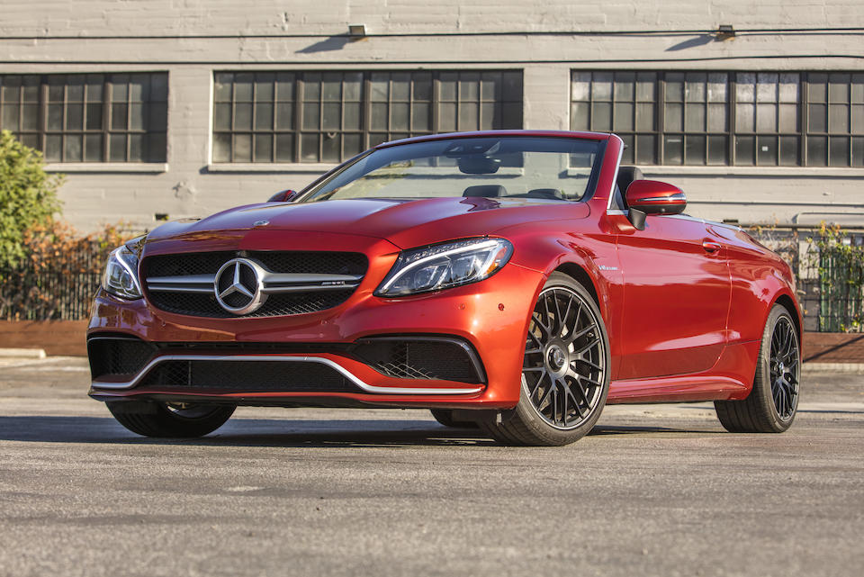Bonhams 18 Mercedes Benz C63 Amg Cabriolet Vin Wddwk8gb0jf6215