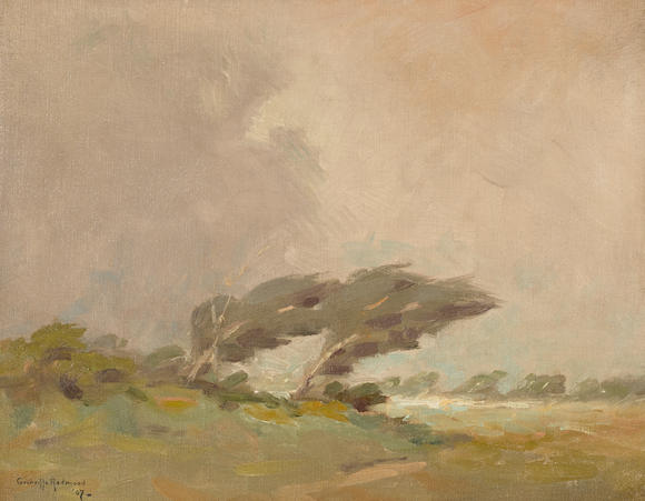 Bonhams : Granville Redmond (1871-1935) Stormy Day 14 x 18in framed 24 ...