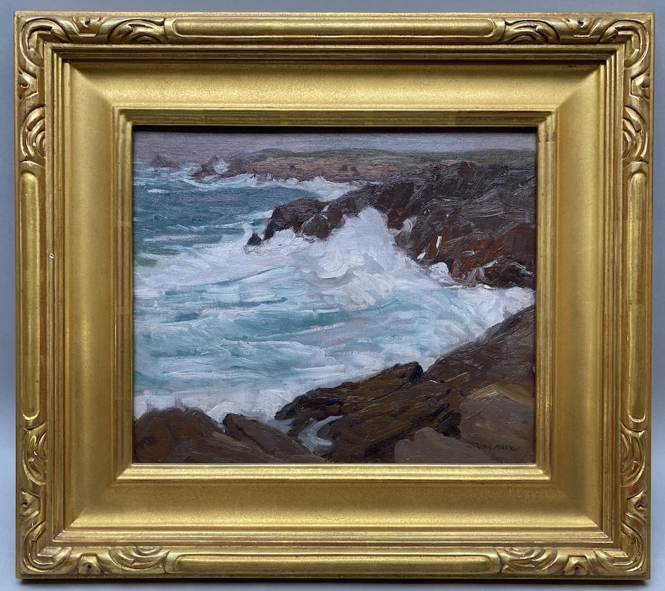 Bonhams : Edgar Payne (1883-1947) Laguna Beach, Wood's Cove 12 x 15in ...