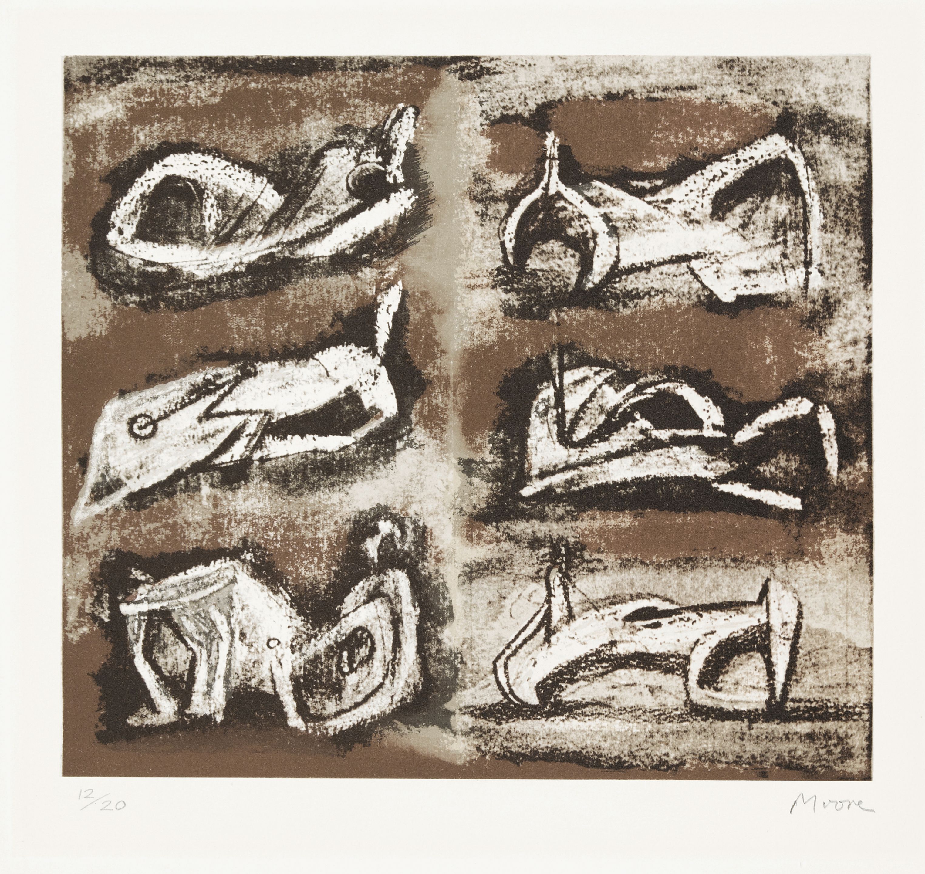 Six Reclining Figures