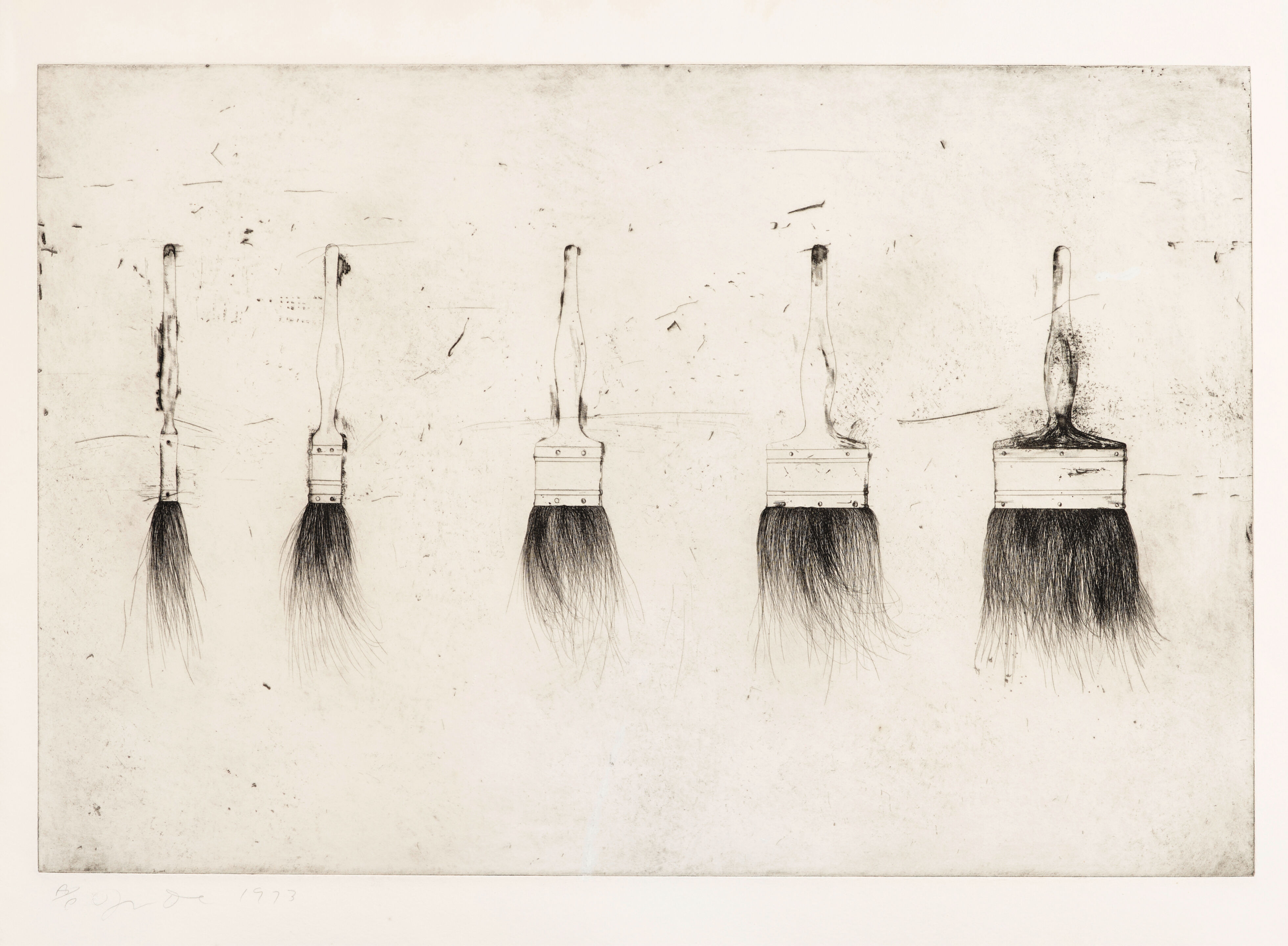 Five Paintbrushes