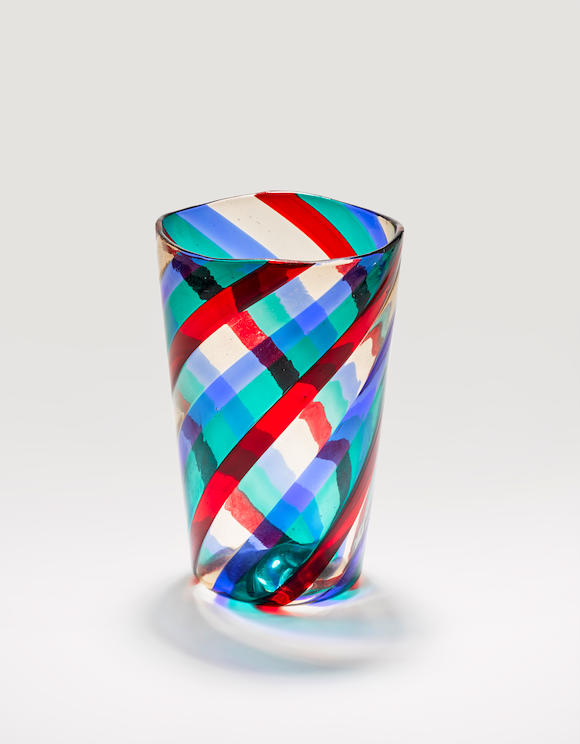 Bonhams : Fulvio Bianconi (1915-1996) Fasce Ritorte Vase Circa 1955 For 