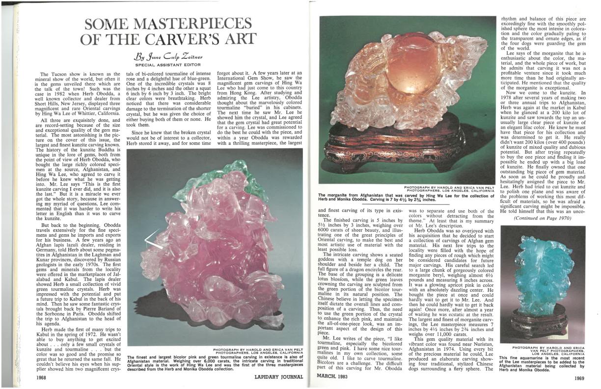 Bonhams : Published Piece: Pink and Green Tourmaline Carving