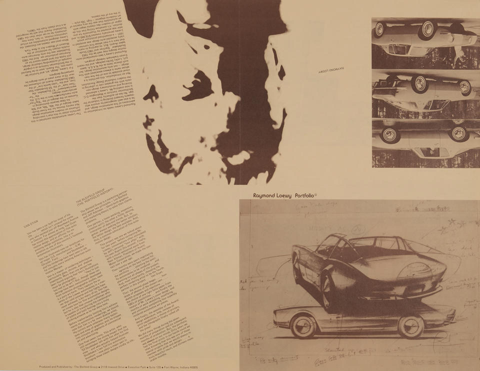 Bonhams : Raymond Loewy (1893-1986) Raymond Loewy Portfolio (4 Prints ...