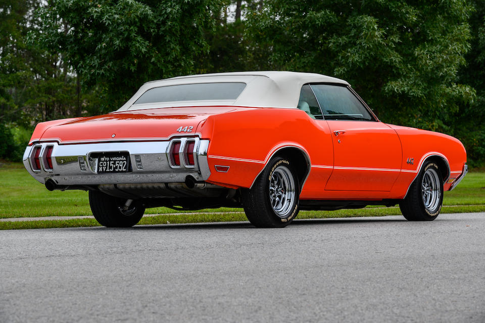 Bonhams 1970 Oldsmobile 442 W25 Convertible Chassis No e