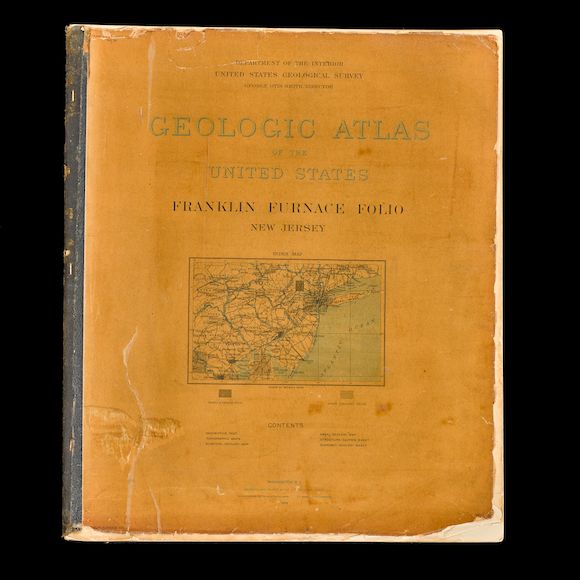 Bonhams Franklin Furnace Folio, New Jersey Geologic Atlas