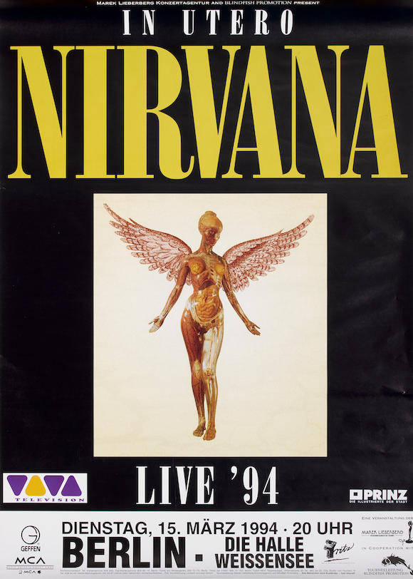 nirvana european tour dates 1994