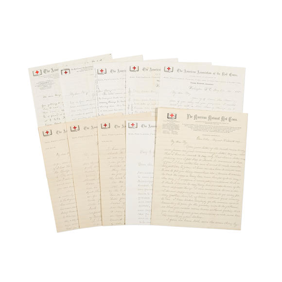 Bonhams : CLARA BARTON'S CORRESPONDENCE WITH DR. JULIAN B. HUBBELL. 126 ...