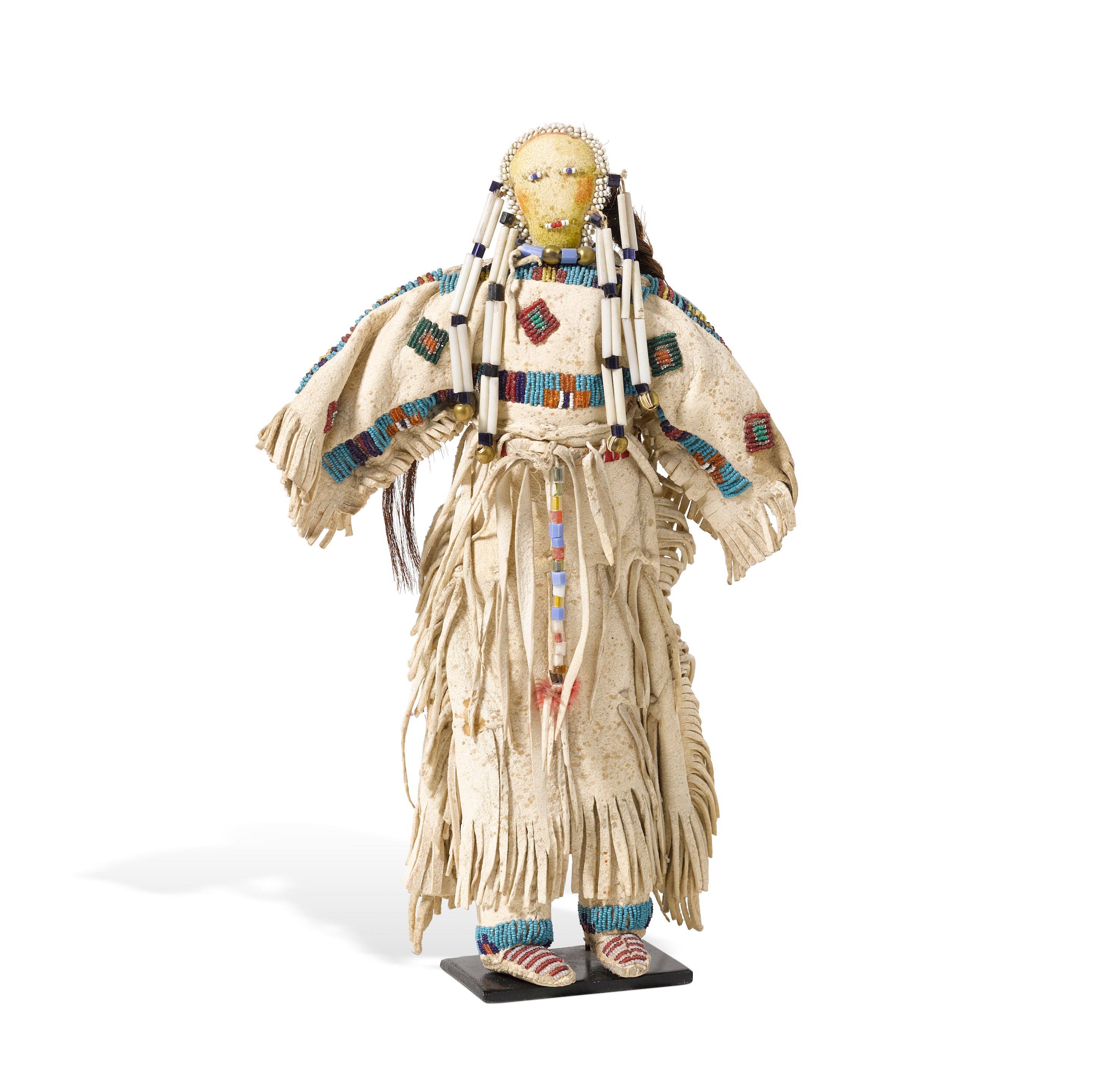 A Plains beaded doll