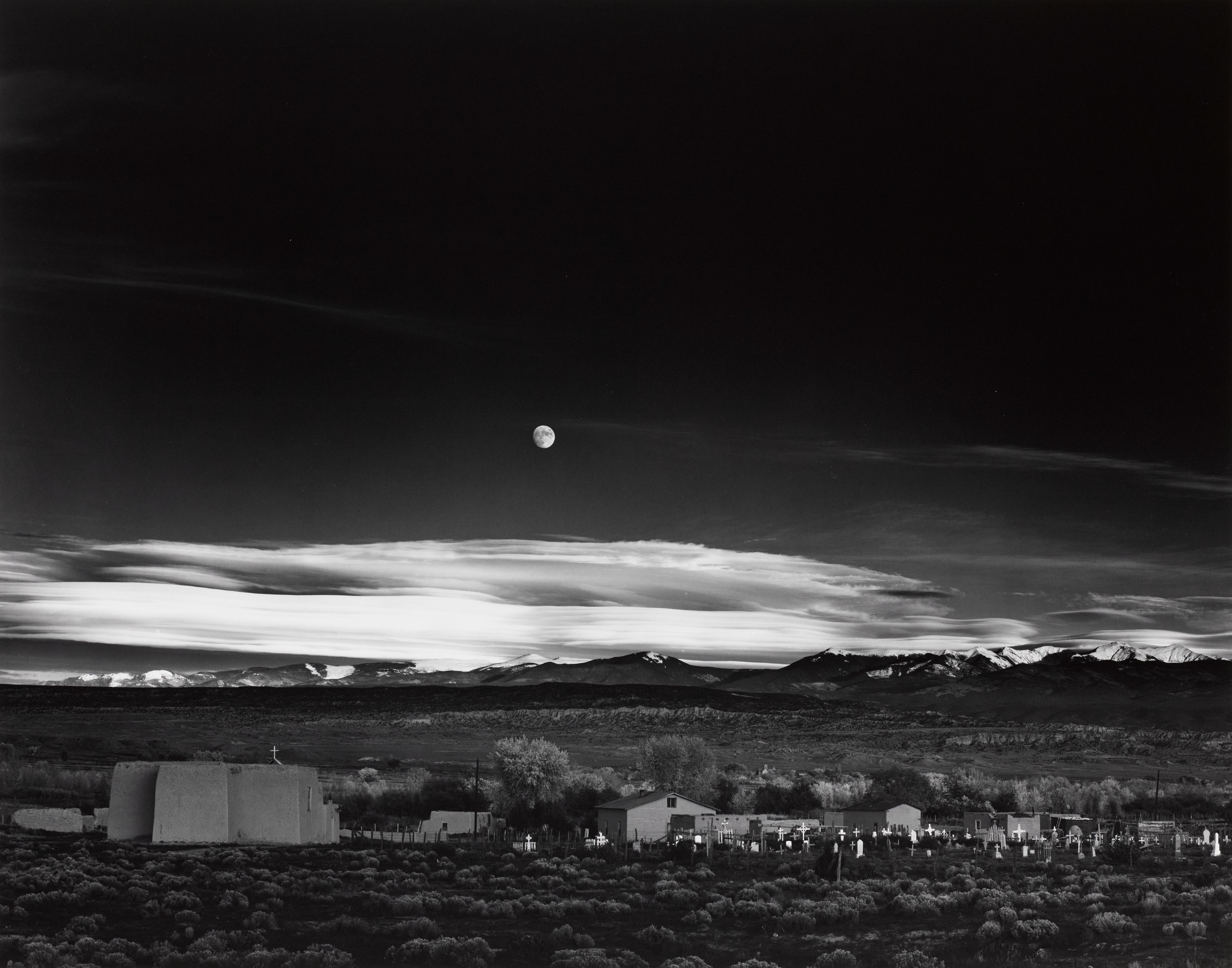 Moonrise, Hernandez, New Mexico