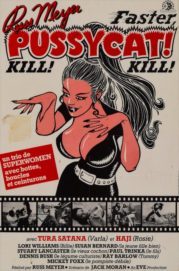 Bonhams A Russ Meyer Poster Of Faster Pussycat Kill Kill 3336