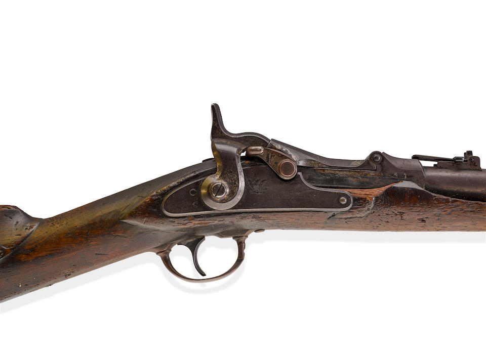 Bonhams : Wild Bill Hickok's Springfield Trapdoor Rifle Buried By His 