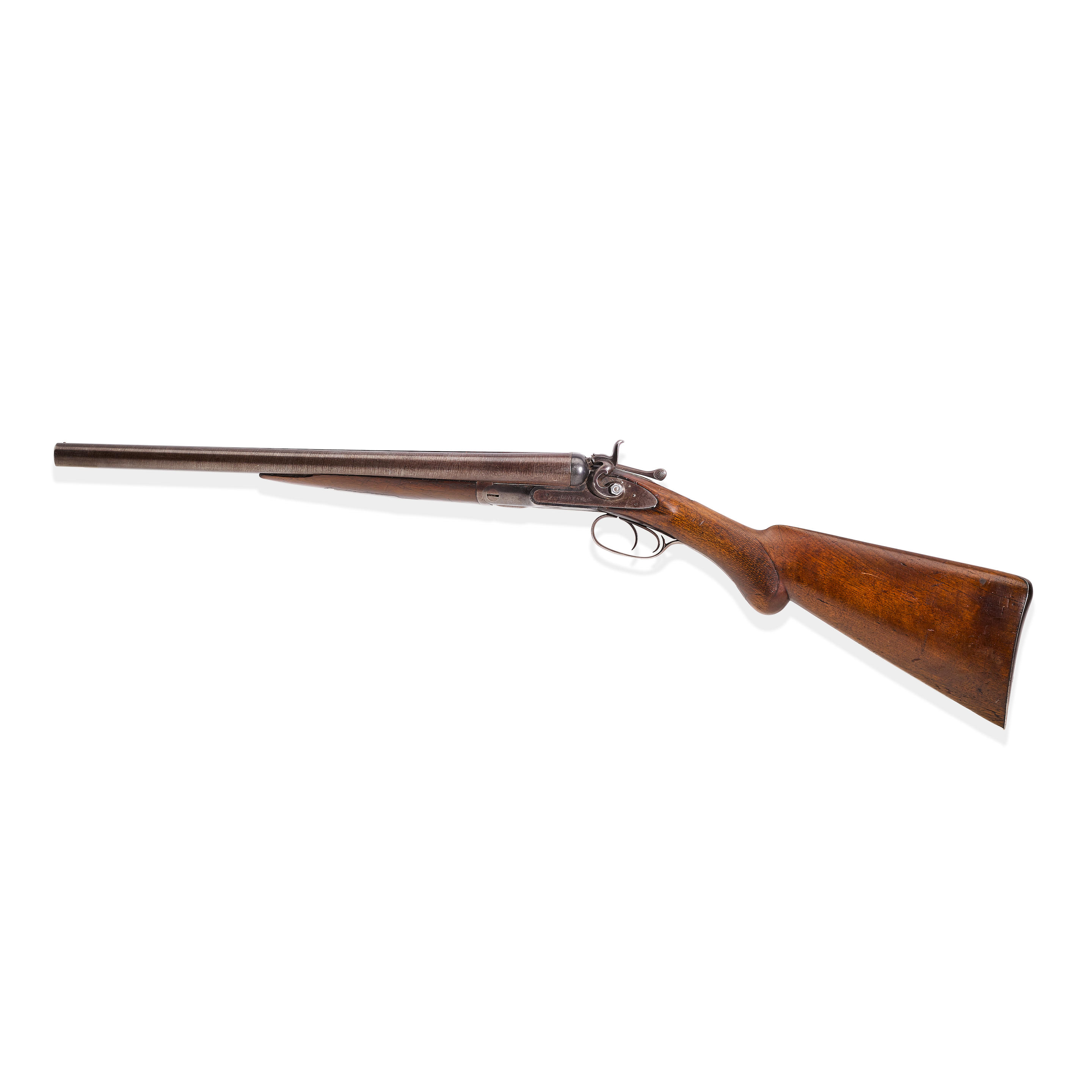 WELLS FARGO MARKED COLT MODEL 1878 DOUBLE BARRELED HAMMER SHOTGUN ...