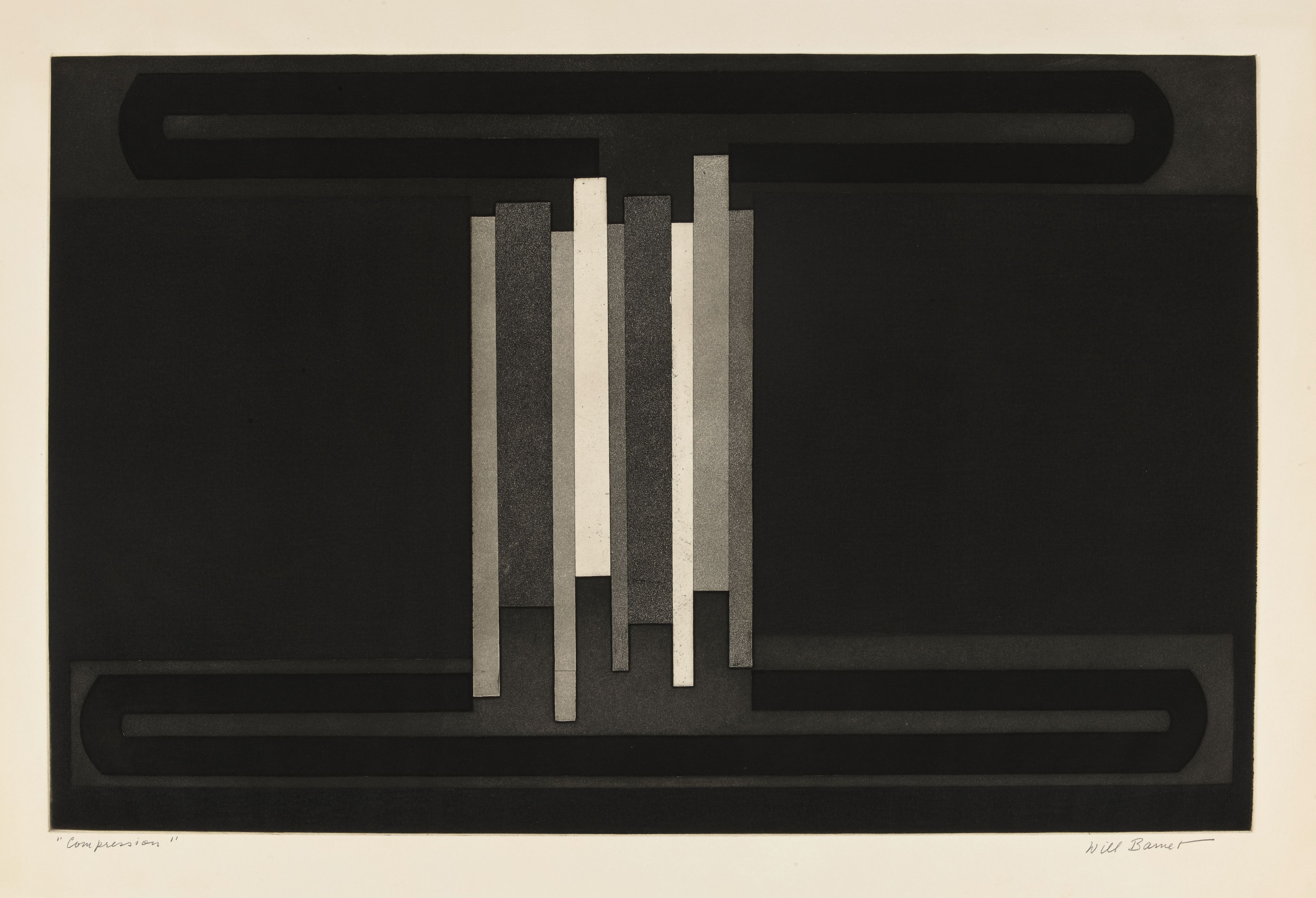 Will Barnet, Will Barnet (1911-2012); Compression Spokane;