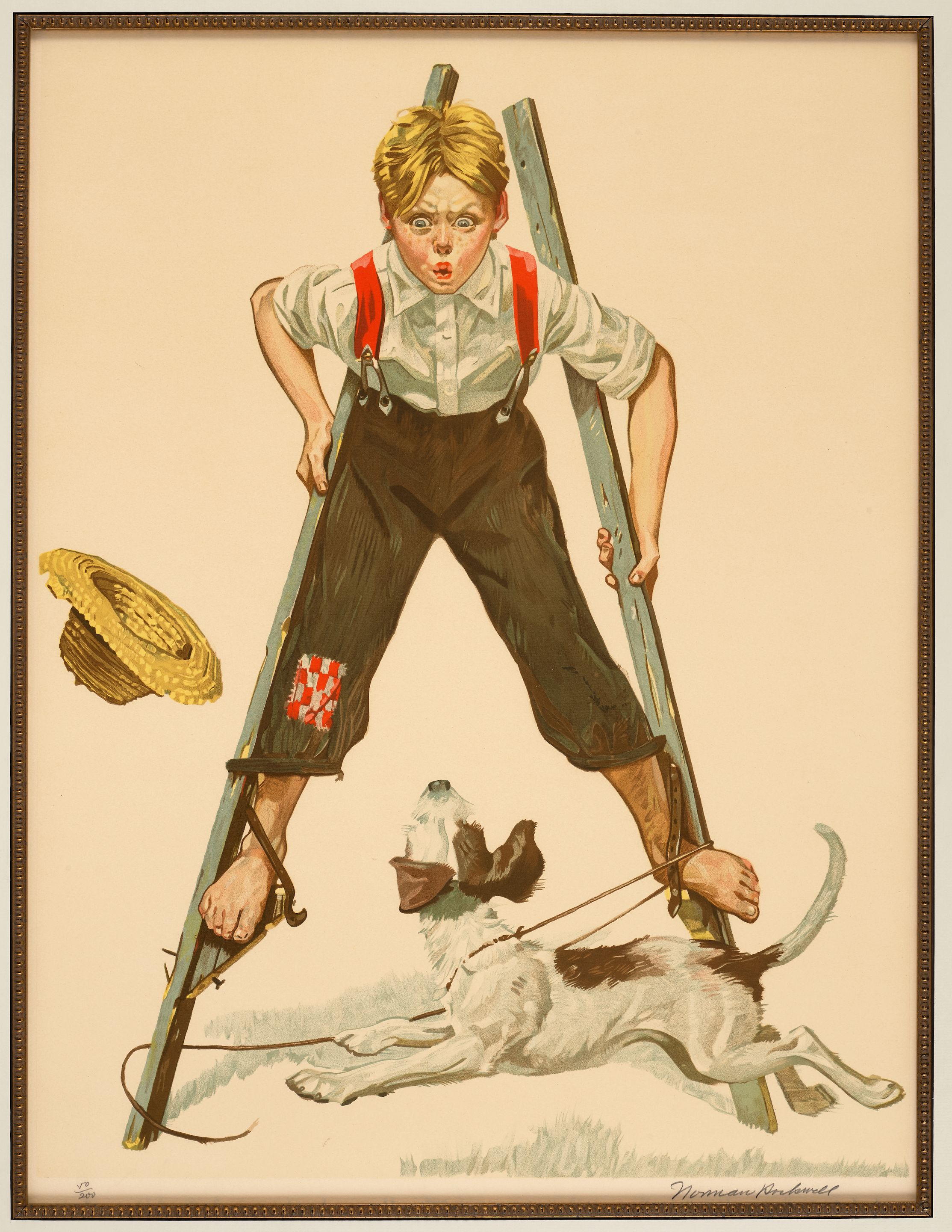 Boy on Stilts