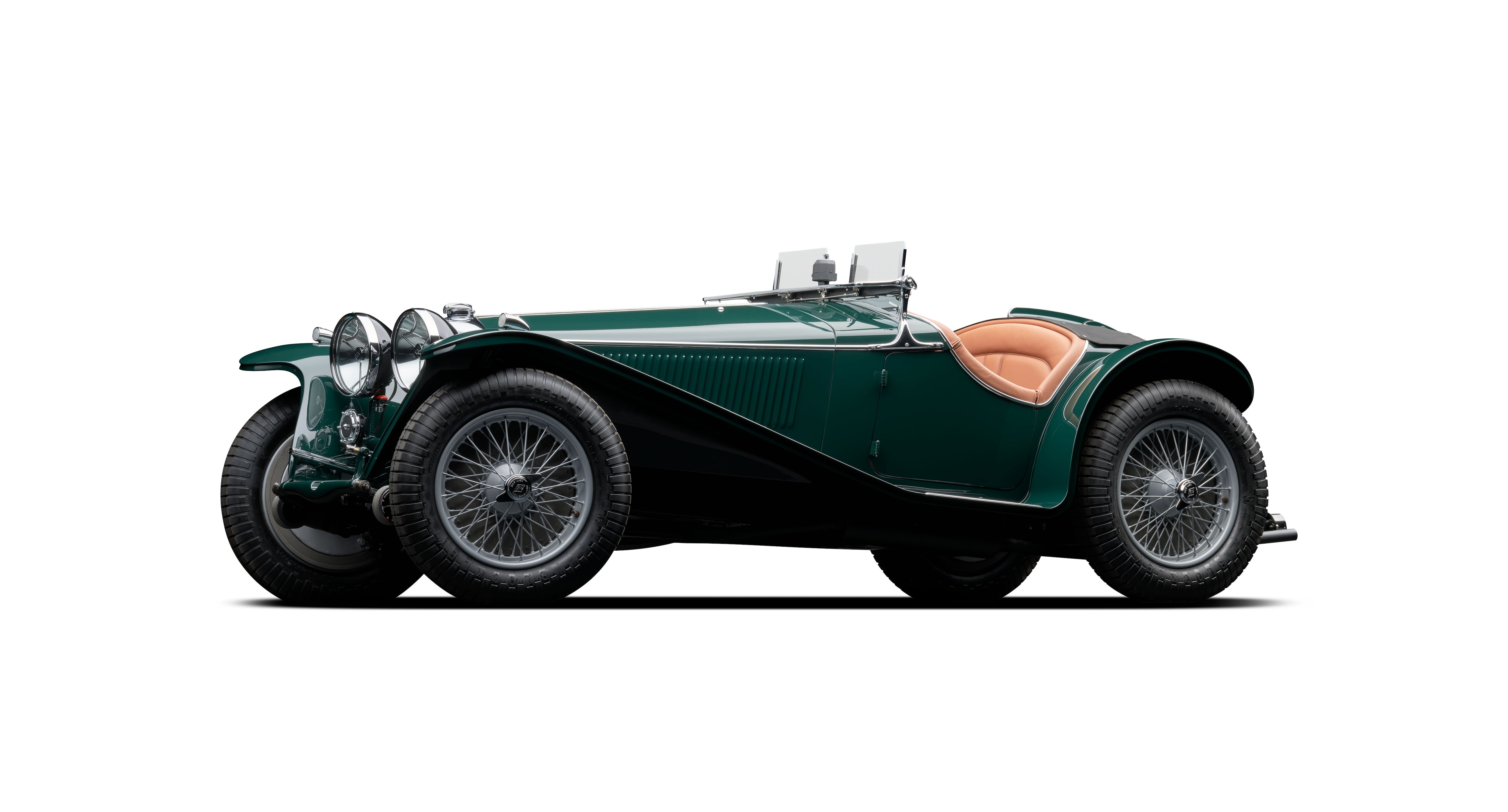 NO SPARK Riley 6/12 MPH Racing #28 2nd 24 Heures du Mans 1934