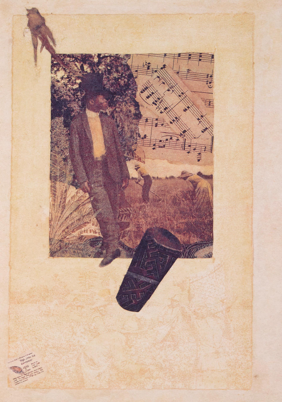 Betye Saar (born 1926); Bookmarks in the Pages of Life;