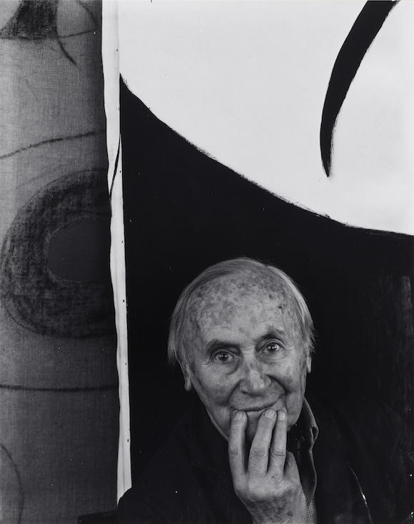 Bonhams : Arnold Newman (1918-2006); Miro, Mallorca;