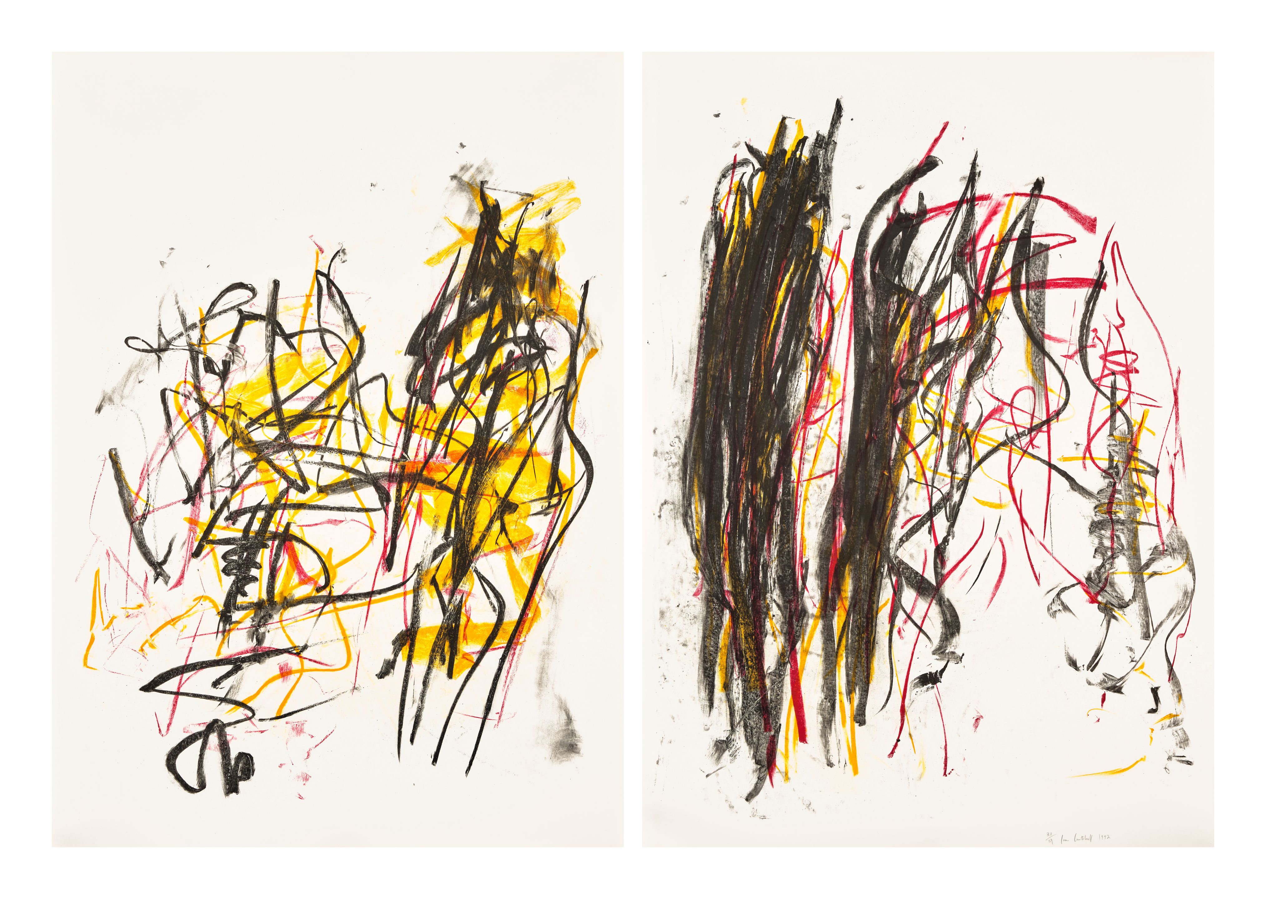 Trees I (Diptych)