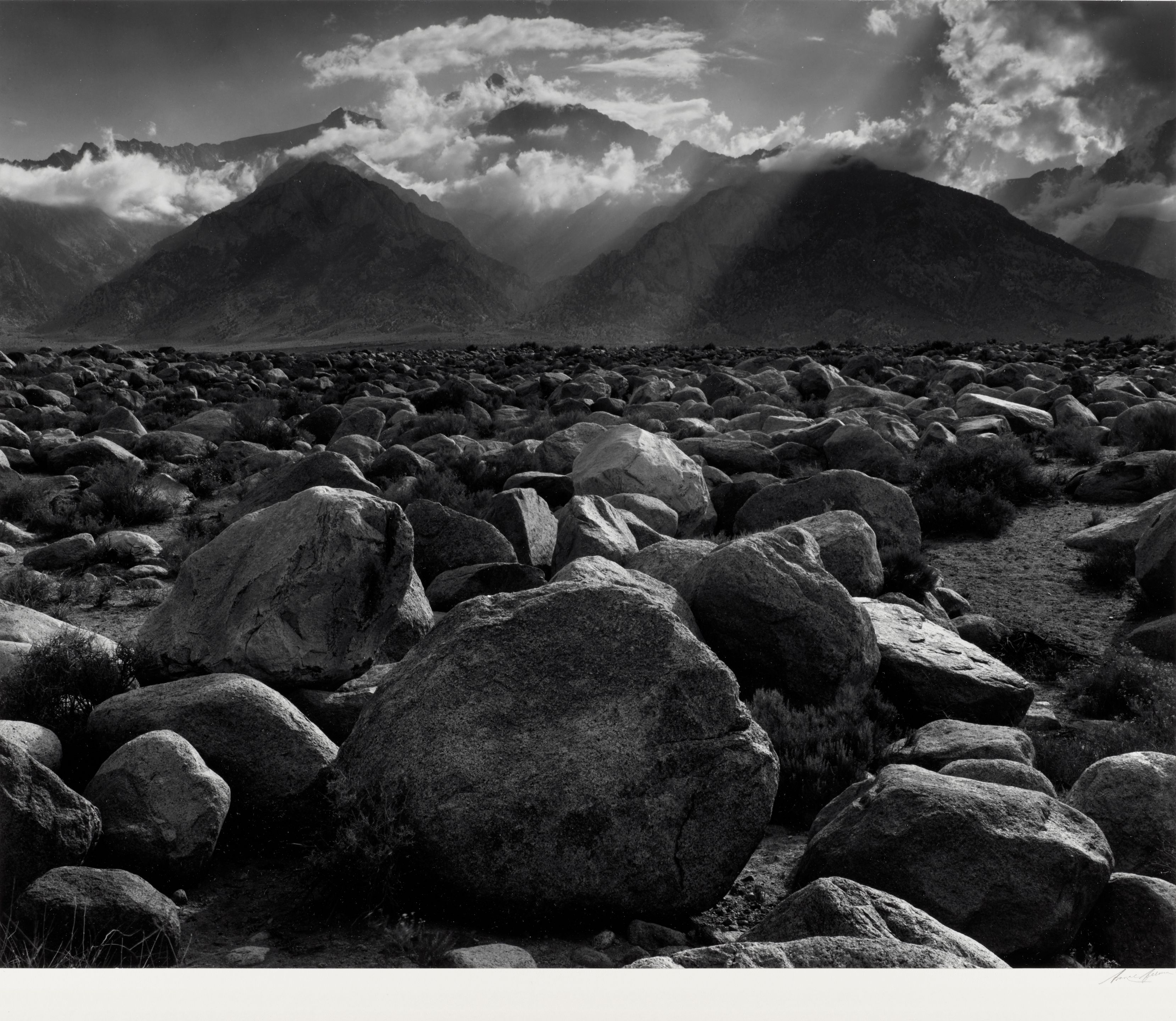 Mount Williamson from Mazanar, Sierra Nevada, California
