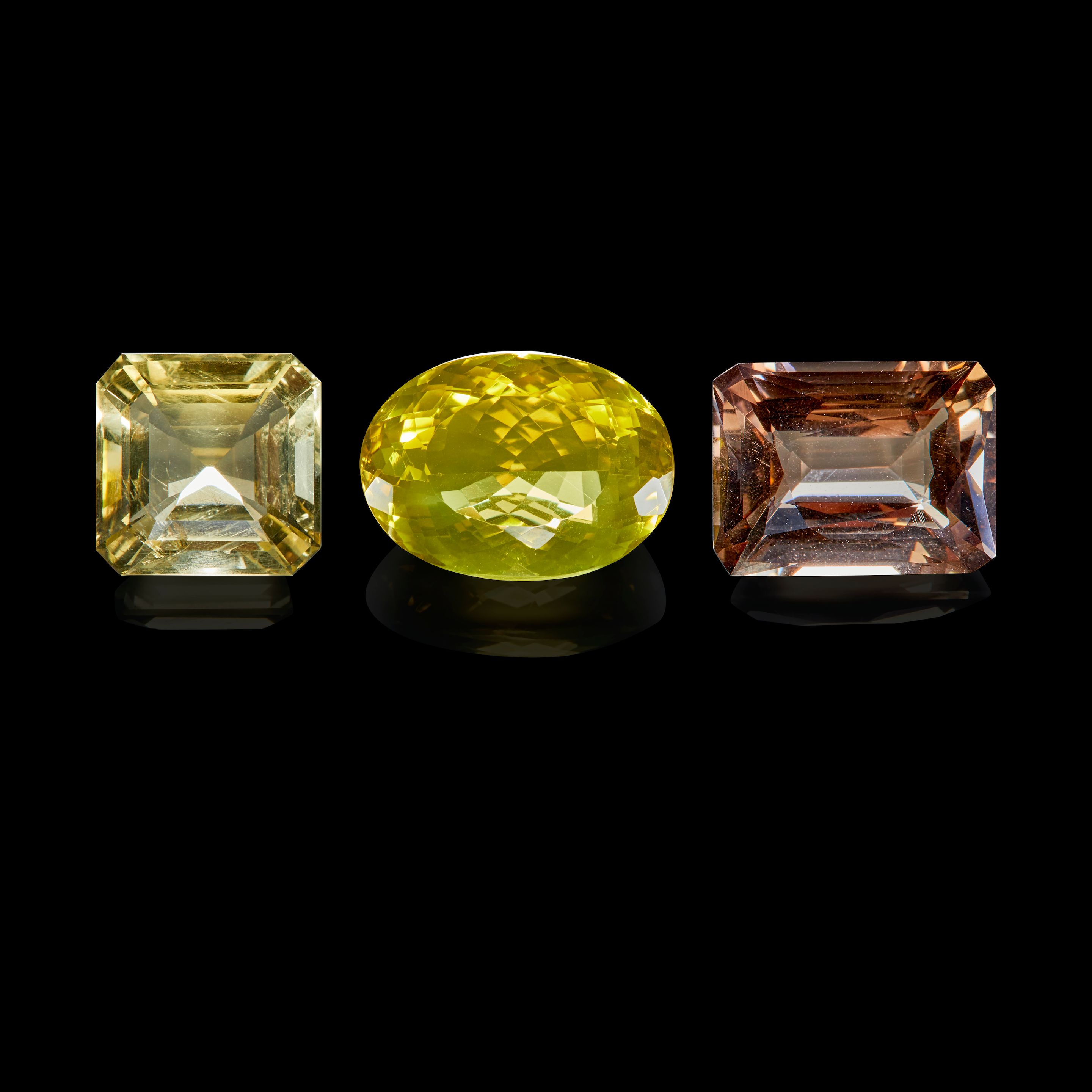 Three Citrines