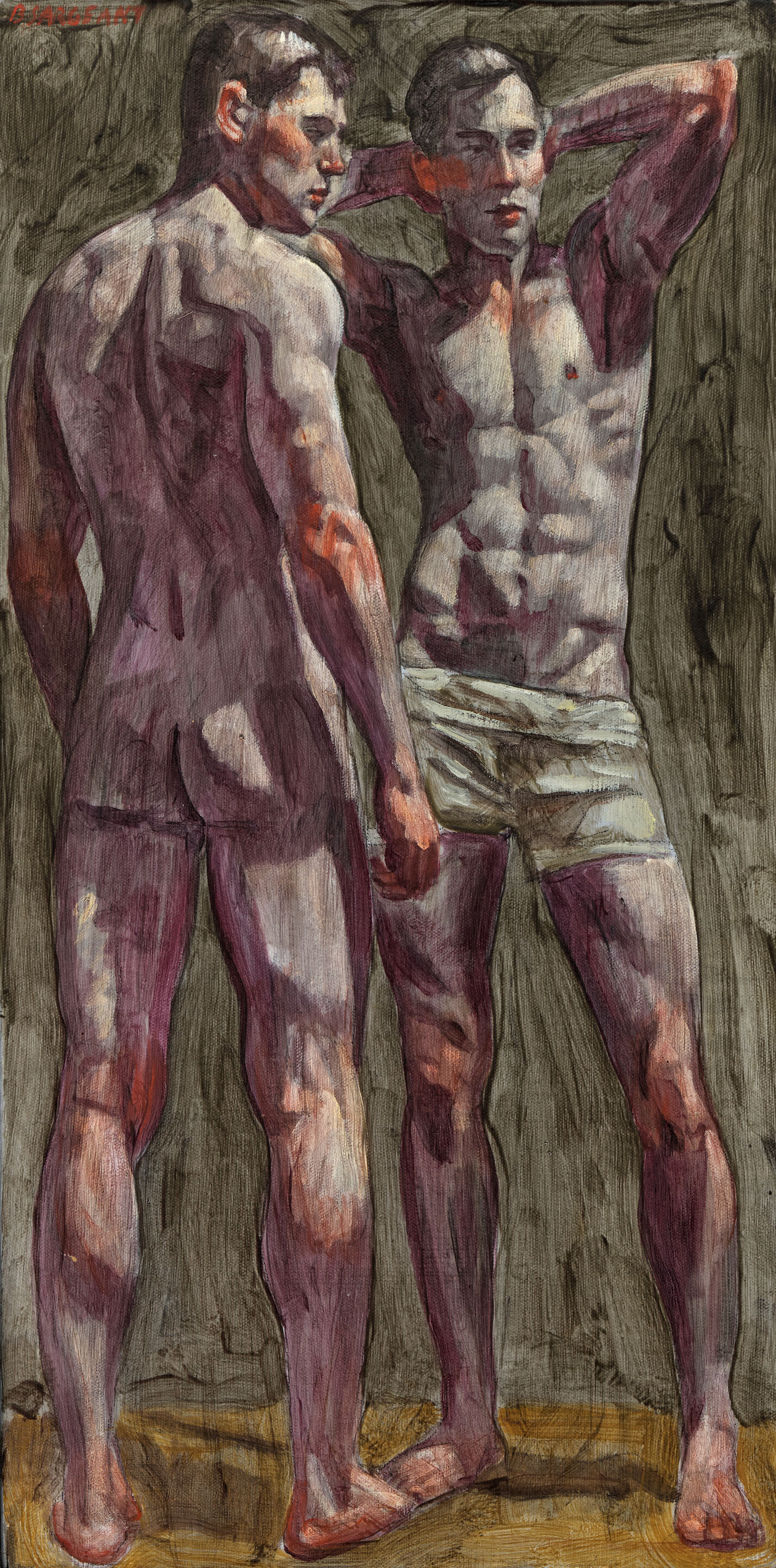 Untitled (Two Standing Men)