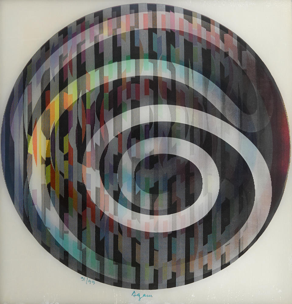 Yaacov Agam (born 1928); Fantasy;
