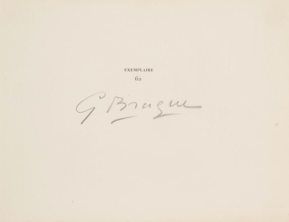 Georges Braque (1882-1963); Three Plates, from Ao&#251;t; (3)