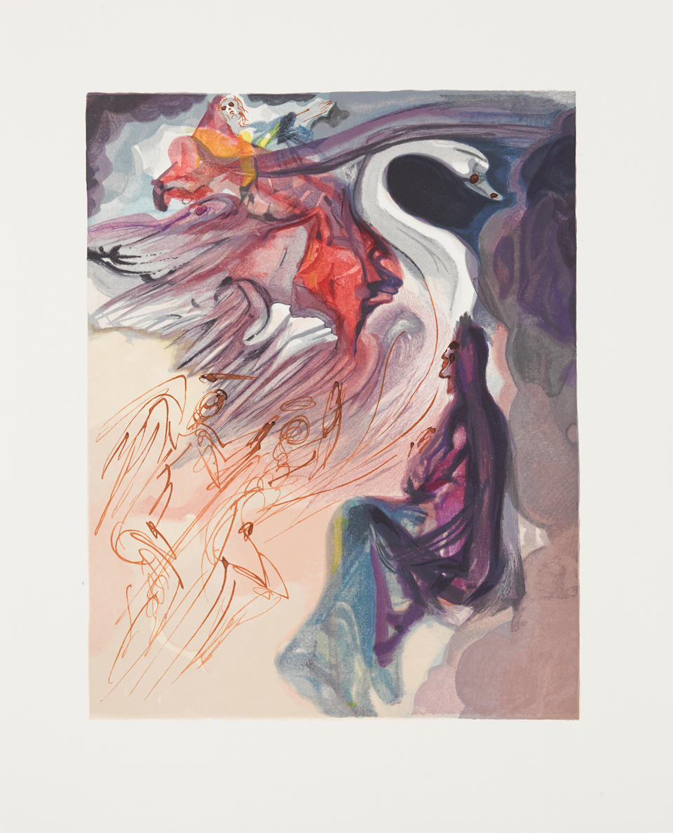 Salvador Dal&#237; (1904-1989); La Divine Com&#233;die, from Dante Alighieri, L'Enfer; La Purgatoire; Le Paradis ; (6)