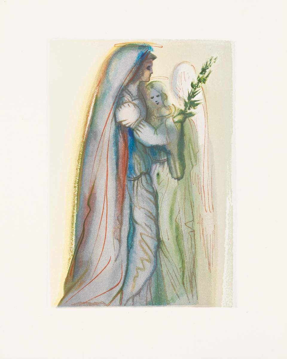 Salvador Dal&#237; (1904-1989); La Divine Com&#233;die, from Dante Alighieri, L'Enfer; La Purgatoire; Le Paradis ; (6)